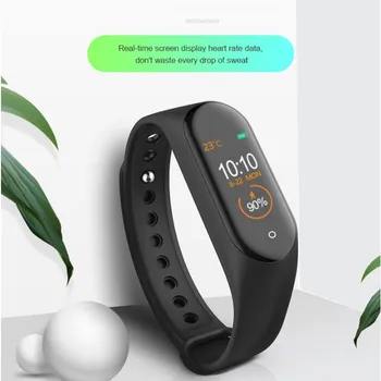 

2019 Smart Band Wristband Health Heart Rate Blood Pressure Monitor Fitness Tracker Bluetooth Sports Bracelet For Men Women