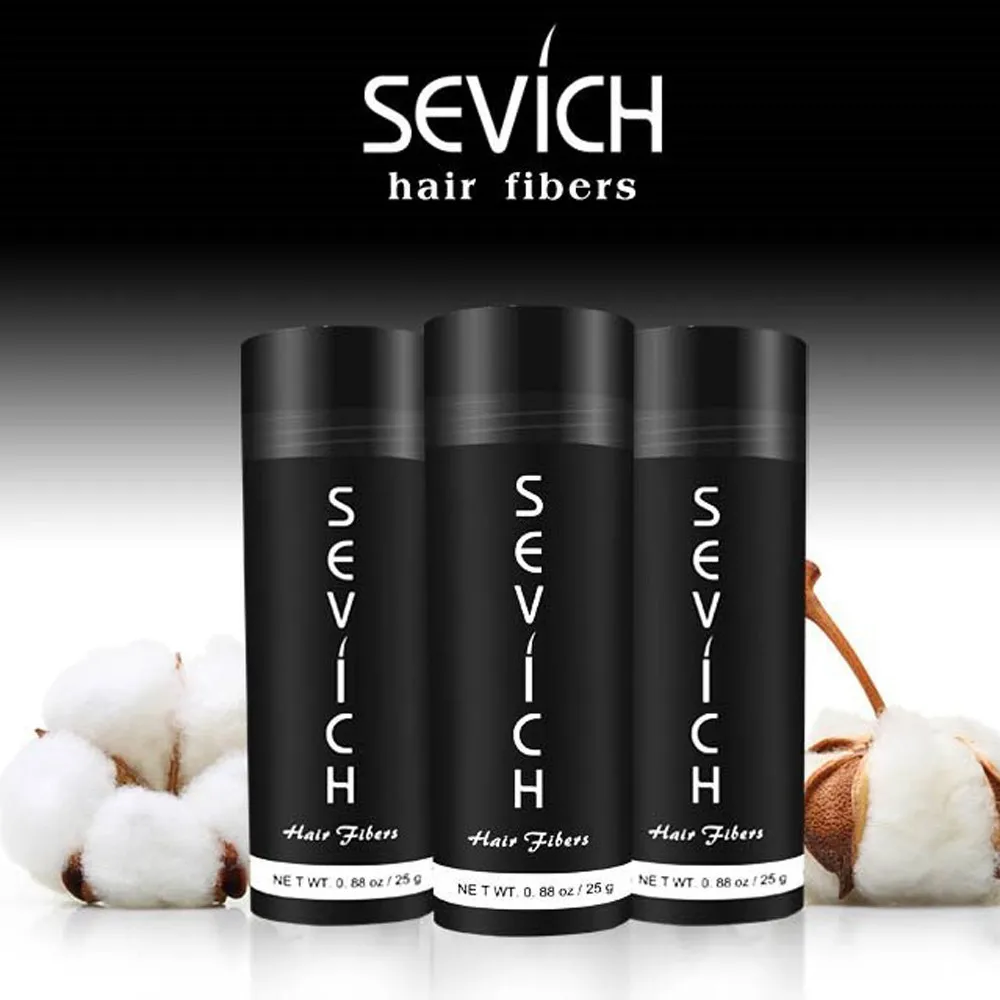 Прямая поставка Sevich Hair Fbers 25 г покрытие утонченные пакетировочные пятна