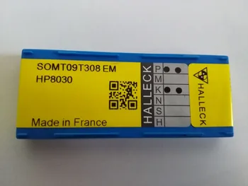 

10 PCS HALLECK CARBIDE INSERT SOMT09T308EM HP8030