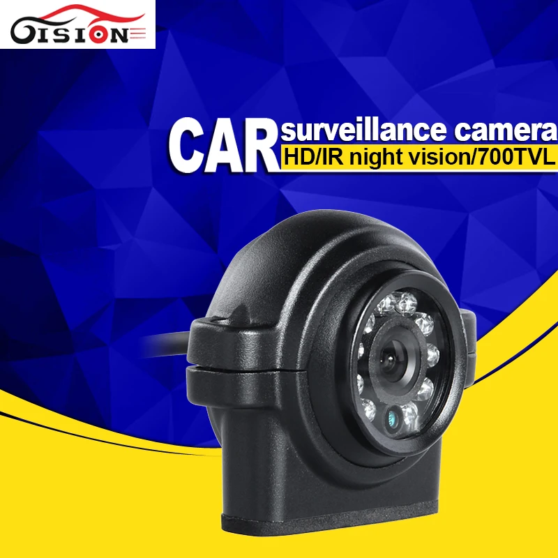 

PAL/NTSC HD 600TVLl/700TVL Option Mini Automobiles Camera IR Day/Night Vision 12 Pcs LED Car Dom Camera Free Shipping