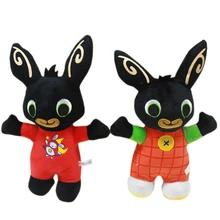 2 шт./партия 25-35 см Bing плюшевый кролик кукла мультфильм аниме Bing кролик плюшевые мягкие с наполнением животные игрушки для подарки для детей