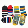 Casual Mens Socks Chromatic Stripe Five Pairs Of Socks Man With The Final Design Clothing Fashion Designer Style Cotton  No Box ► Photo 2/5