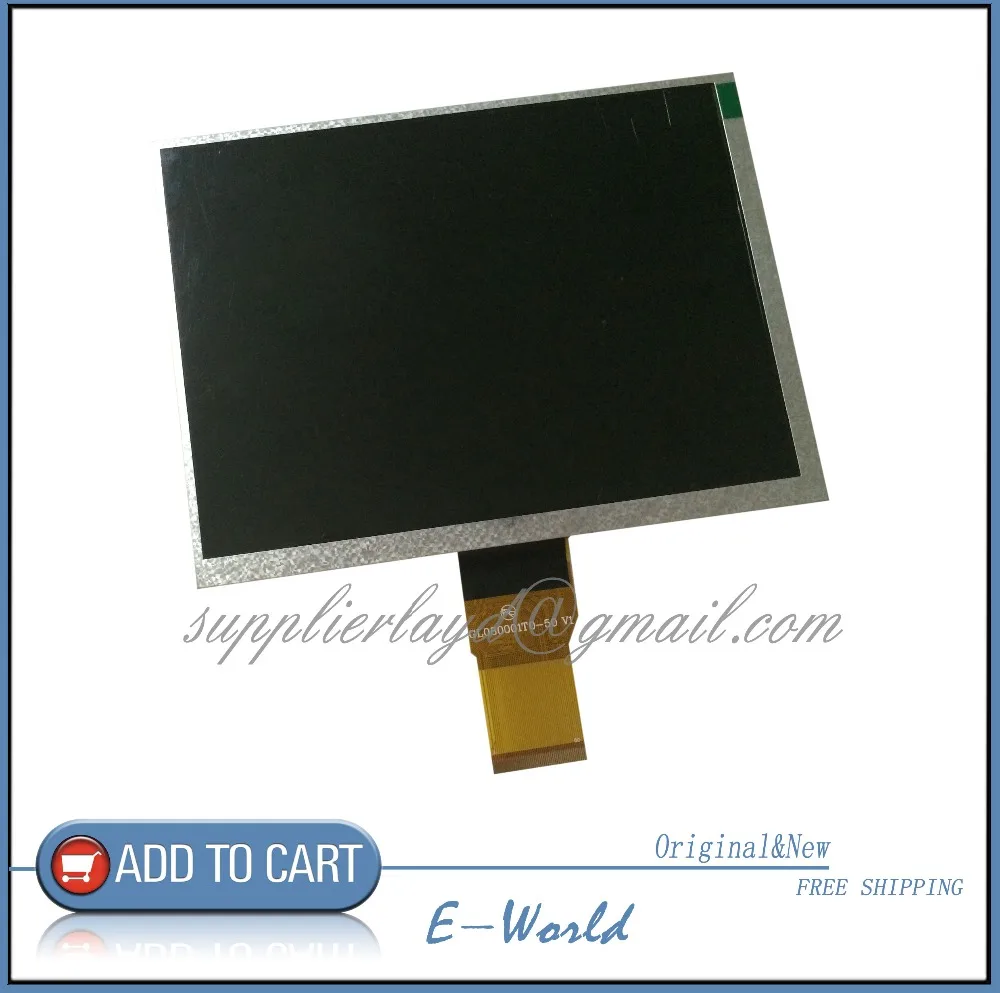 

Original new 8inch GL080001T0-50 V1 LCD display for Newman T9 monokaryon Tablet PC TFT LCD display Screen panel Free Shipping