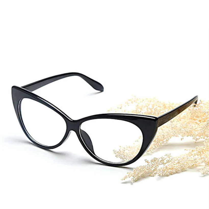 Модные женские очки "кошачий глаз", оправа "кошачий глаз", прозрачные очки, Женская Рамка для очков, Ретро стиль, женские очки для больших и маленьких детей