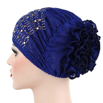 

11 Style Women Muslim Islamic Wrap Headscarf Soft ComfortableHeadscar Cap Islamic Chemotherapy Hat Muslim Headscarf Pile Heap T7
