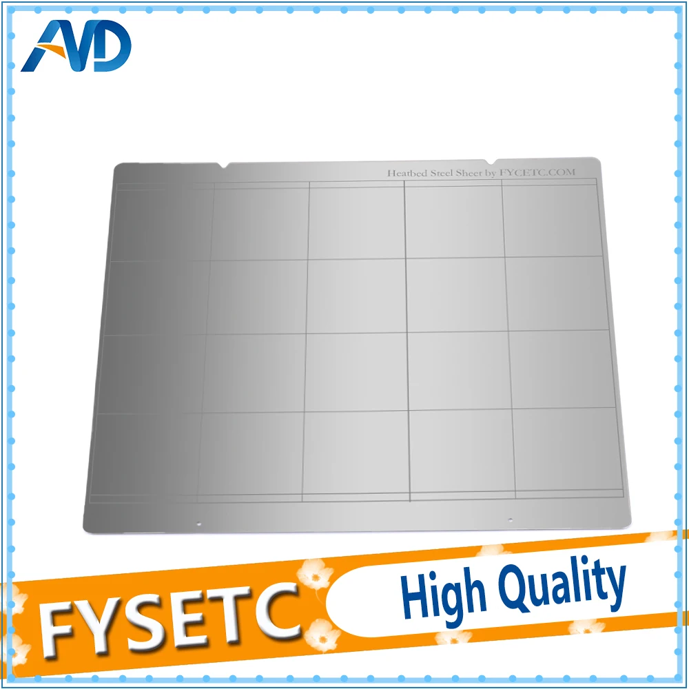 Reprap i3 Mk3 Mk52 Spring Steel Sheet Heat Bed Platform 3D Printer Printing Buildplate For Prusa i3 3D Printer Parts Reprap i3 Mk3 Mk52 Spring Steel Sheet Heat Bed Platform 3D Printer Printing Buildplate For Prusa i3 3D Printer Parts