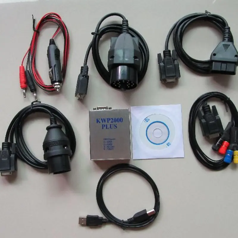 Чип-тюнинг KWP 2000 plus + высокоскоростной ECU мигающий инструмент для настройки OBD