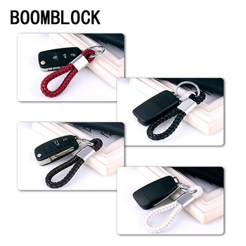 

Car-styling For Toyota c-hr Corolla RAV4 Honda Accord Civic Fit CRV Nissan Qashqai Juke Almera VW Key Rings Chains Accessories