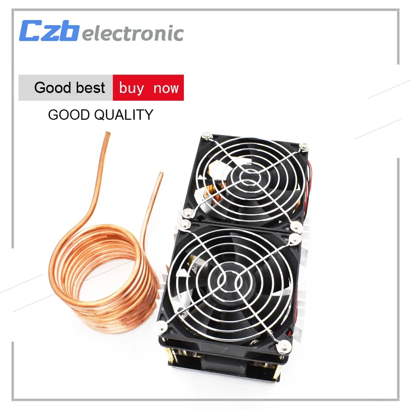 

40A 1800W ZVS Induction Heating Module Flyback Driver Heater+Fan + Coil