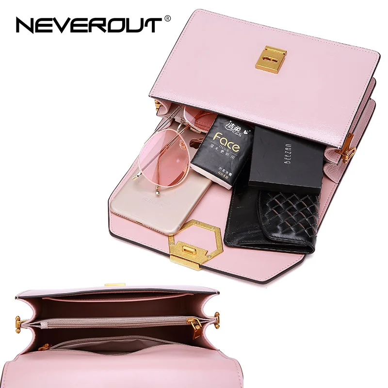 Сумка Кроссбоди NEVEROUT Женская сумочка с клапаном и цепочкой|Сумки ручками| |