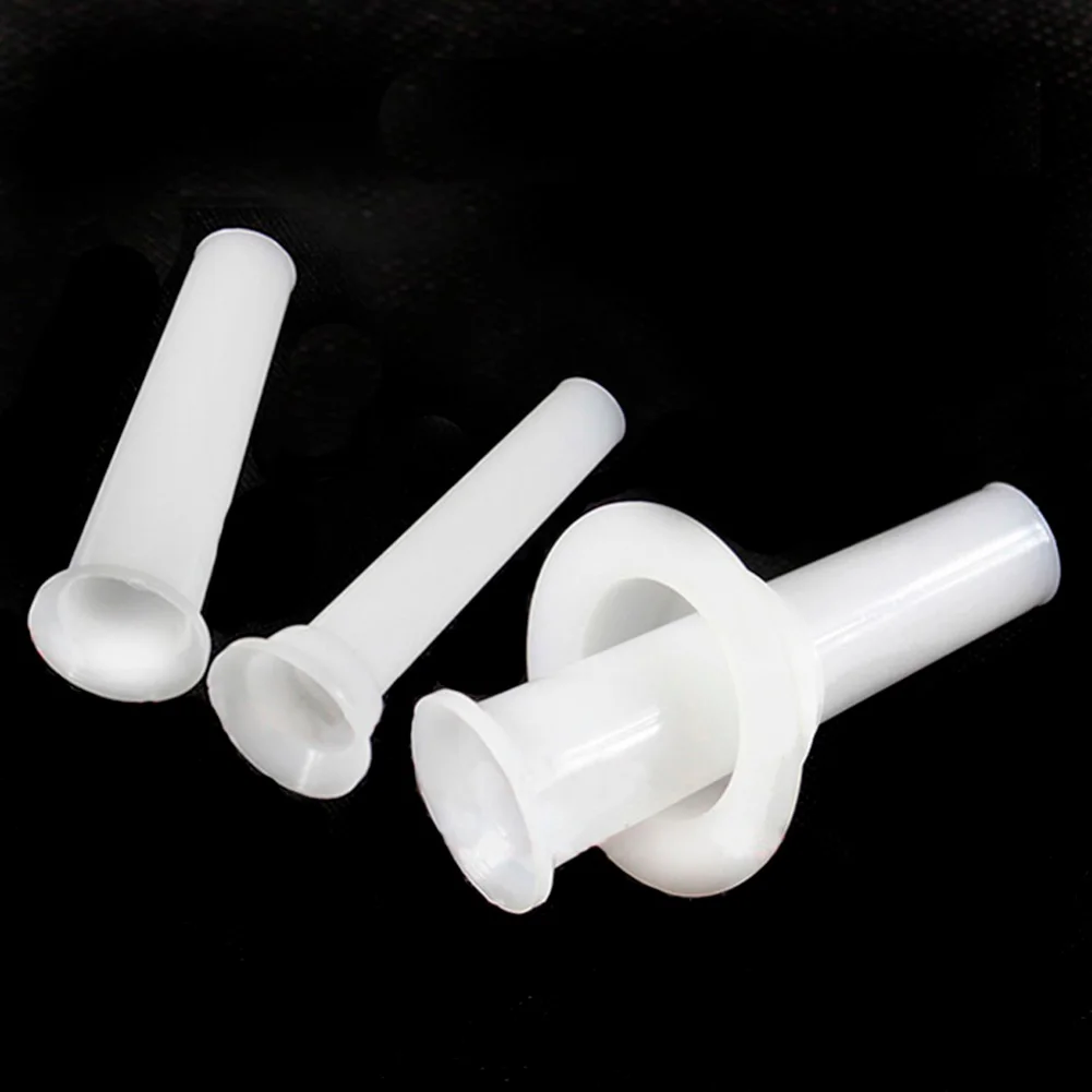 

4PCS/Set Filling Funnels Horn Plastic Nozzle Set 1.5/2/2.2cm Caliber Meat Stuffer Handmade Sausage Grinder Tube Kitchen Tool