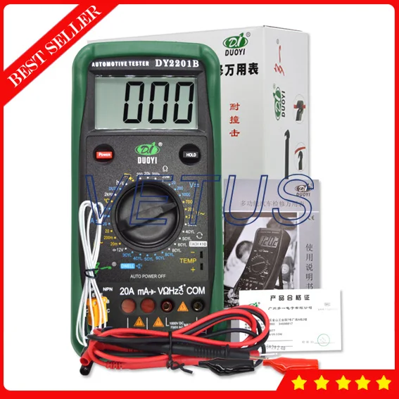 DY2201B Automotive Meter with Best Digital Multimeter testerin