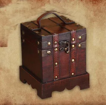 

Wooden Box Gift Box Imitation Ancient Creative Honey Packing Box