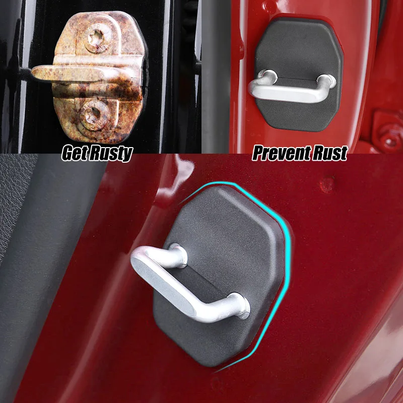 Защитный чехол для дверного замка Рычаг проверки Dodge Journey Fiat Freemont 2009 2018 2015 2016 2017