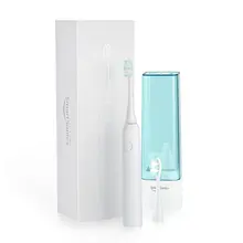 Новая Водонепроницаемая IPX 7 ультра звуковая энергия электрическая ультразвуковая зубная щетка щетина 15 Режимы вибрации Беспроводная зарядка