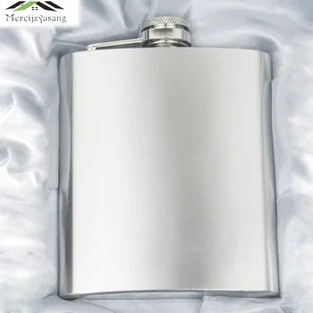 

Stainless Steel Hip Flasks Bottle Wine Hip Flask Portable Flagon 7oz Travel Alcohol Whisky Pocket Whisky Alcohol Bottle JH001
