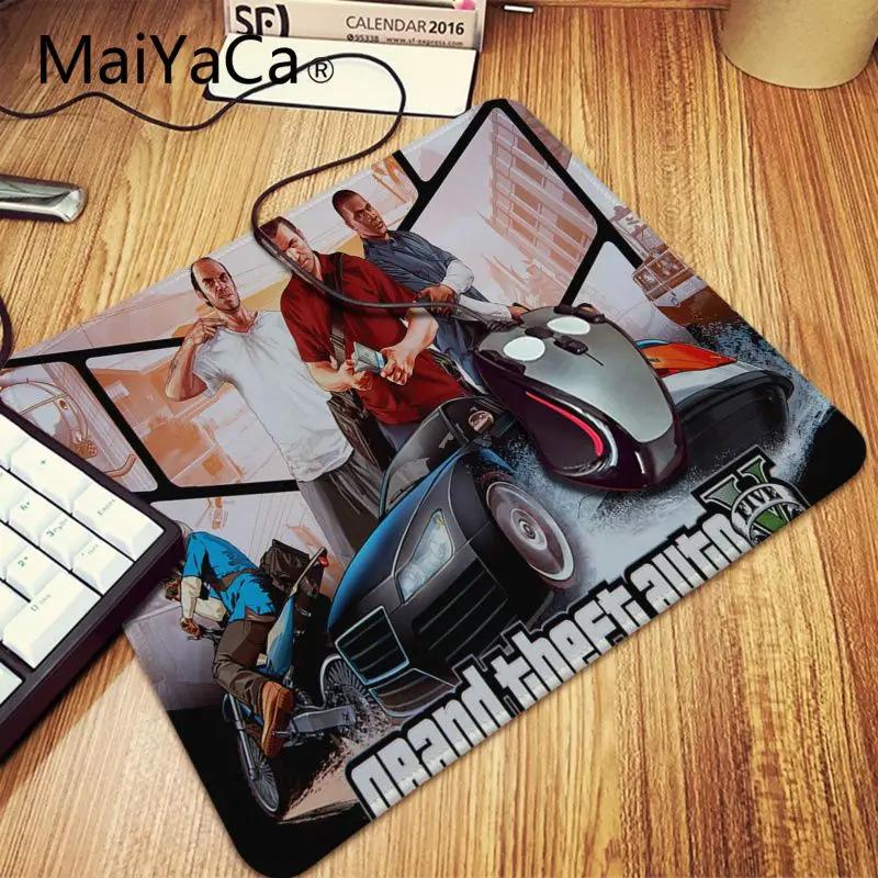 Maiyaca Gta 5 壁紙美しいアニメマウスマットゲーミングマウスパッド Xl スピードキーボードマウスマットノート Pc デスクパッド Aliexpress パソコン オフィス