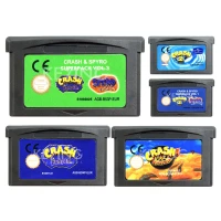 

Crash&Spyro1 Series 32 Bit Video Game Cartridge Console Card
