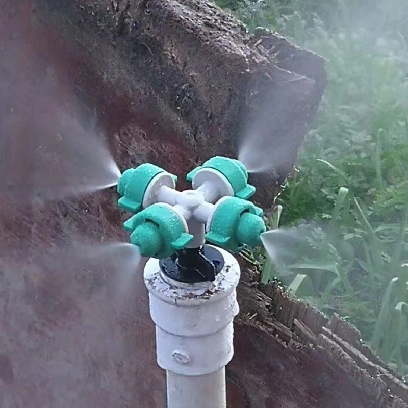 

Atomized Nozzle Seedling Water Sprayer FarmG1 / 2 Connector Irrigation Dropper Gardening Tools And Equipment Atomizer 4pcs