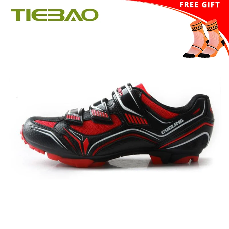 

Tiebao Prol Bicycle Cycling Shoes MTB Mountain Bike Self-Locking Shoes Men Women Nylon-fibreglass Sole Athletic Riding SPD Shoes