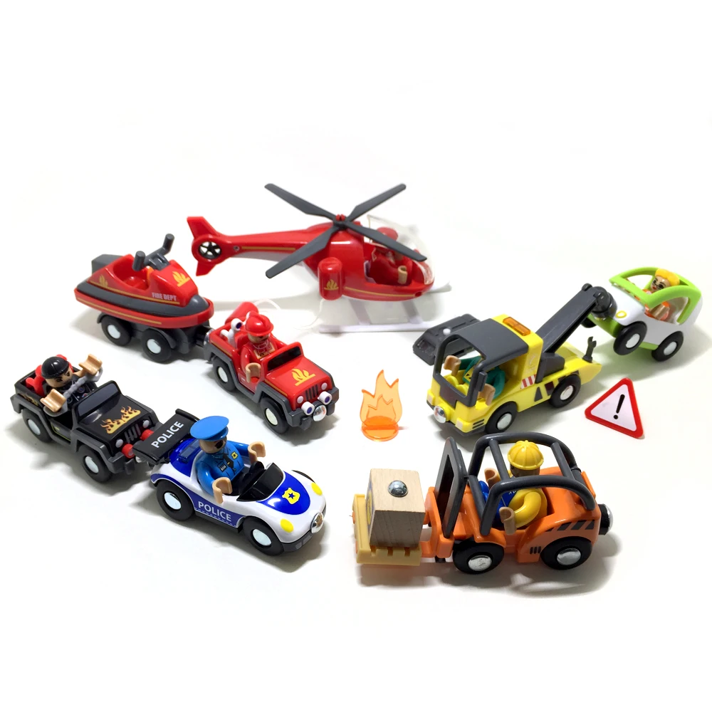 w130 Free Shipping Baby Toy Construction Vehicles Forklifts trailer car Child Education League Model Toy Cars