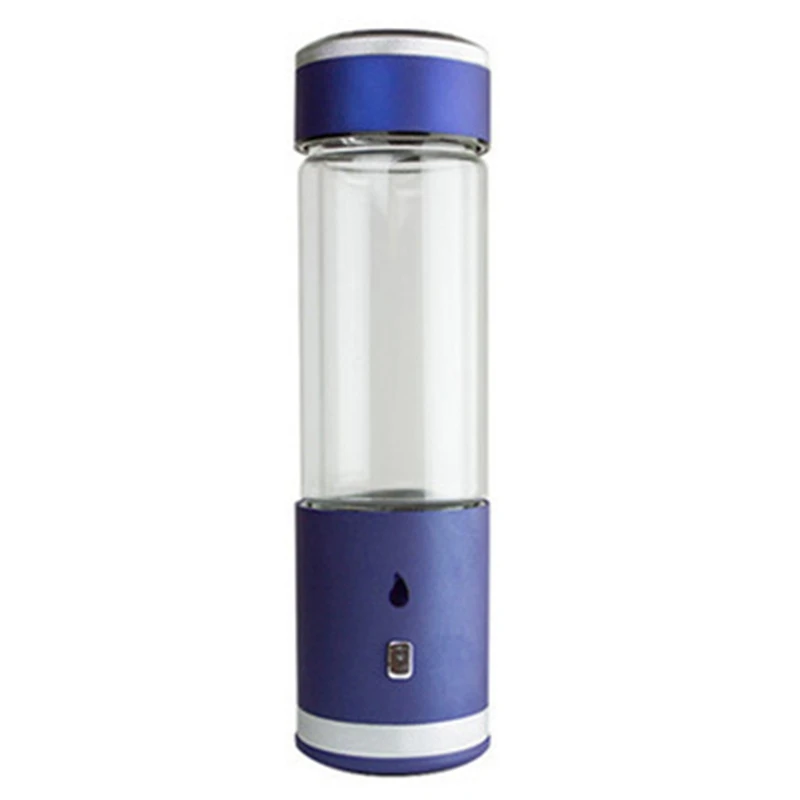 

400Ml Spe/Pem Hydrogen Rich Water Bottle Alkaline Hydrogen and Oxygen Separation Lonizer Generator Anti-Aging Rechargeable Cup