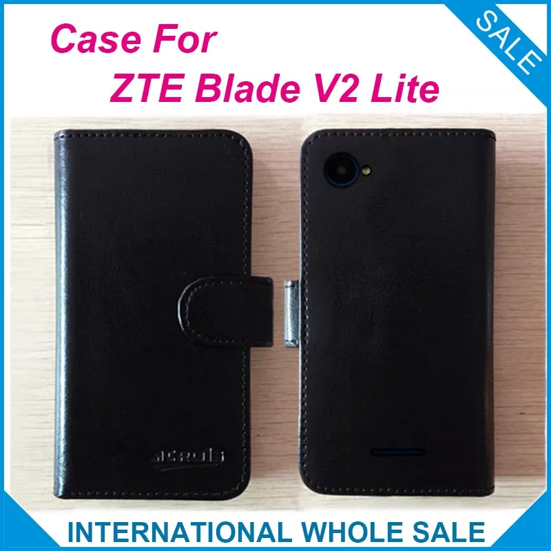 6 цветов Лидер продаж! 2016 ZTE Blade V2 Lite чехол высокого качества кожаный эксклюзивный