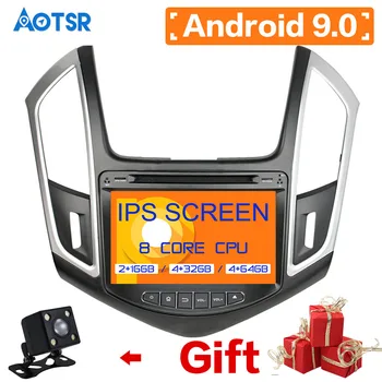 

DSP IPS Android 9.0 ROM 64 RAM4 GB car gps navigation for Chevrolet CRUZE 2012-2015 head unit Car DVD Player wifi/4G/OBD