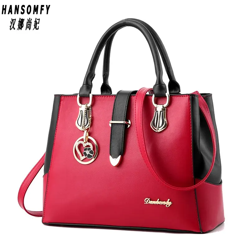 

100% Genuine leather Women handbags 2018 New female Korean fashion handbag Crossbody shaped sweet Shoulder Handbag