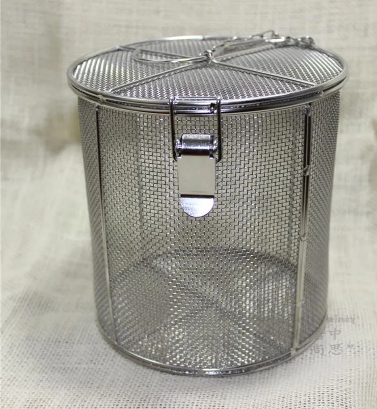 

Kitchen cooking tool 1.5L 12CM*13CM seasoning bag more gravy soup taste spice box basket brine Hot pot slag separation