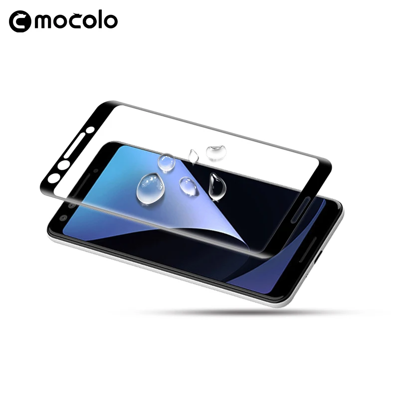Закаленное стекло для экрана Google Pixel 3 XL полноэкранная Противоударная 3d пленка