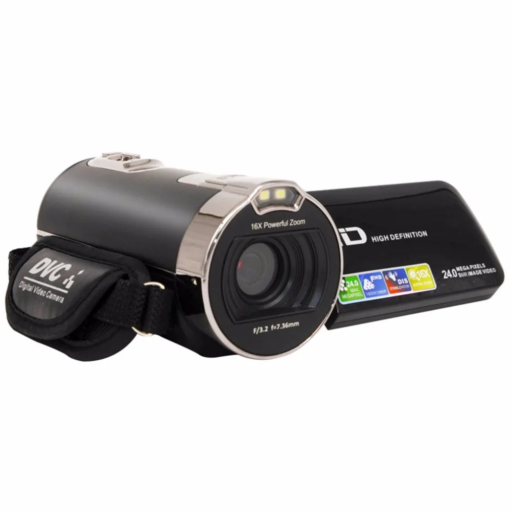 2.7 Inch Rotation Screen Full HD 1080P Digital Video Camera 16X Digital Zoom 24MP Portable Home Use Camcorder 2.7 Inch Rotation Screen Full HD 1080P Digital Video Camera 16X Digital Zoom 24MP Portable Home Use Camcorder