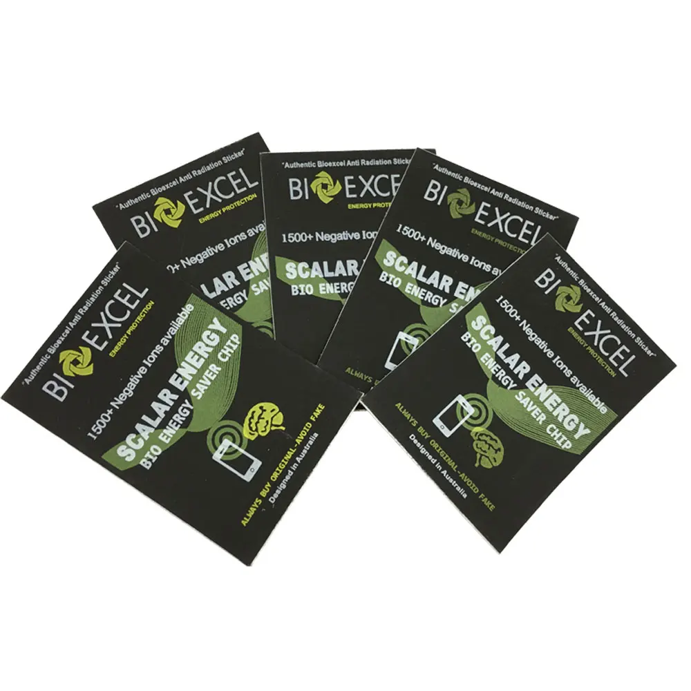500pcs Bio Excel Sticker Scalar Energy Anti Radiation