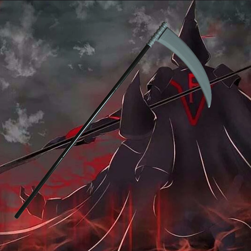 

Anime Cosplay Weapon Baka to Test to Shoukanjuu Fukanzenna ketsumatsu Sickle FFF Cosplay accessory