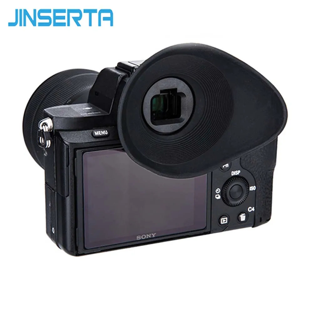 

JINSERTA Camera Eyepiece Viewfinder Eyecup Protector for Sony A7RIII/A7II/A7SII/A7RII/A7R/A7S/A7A58 Replace FDA-EP16 Eye Cup XL