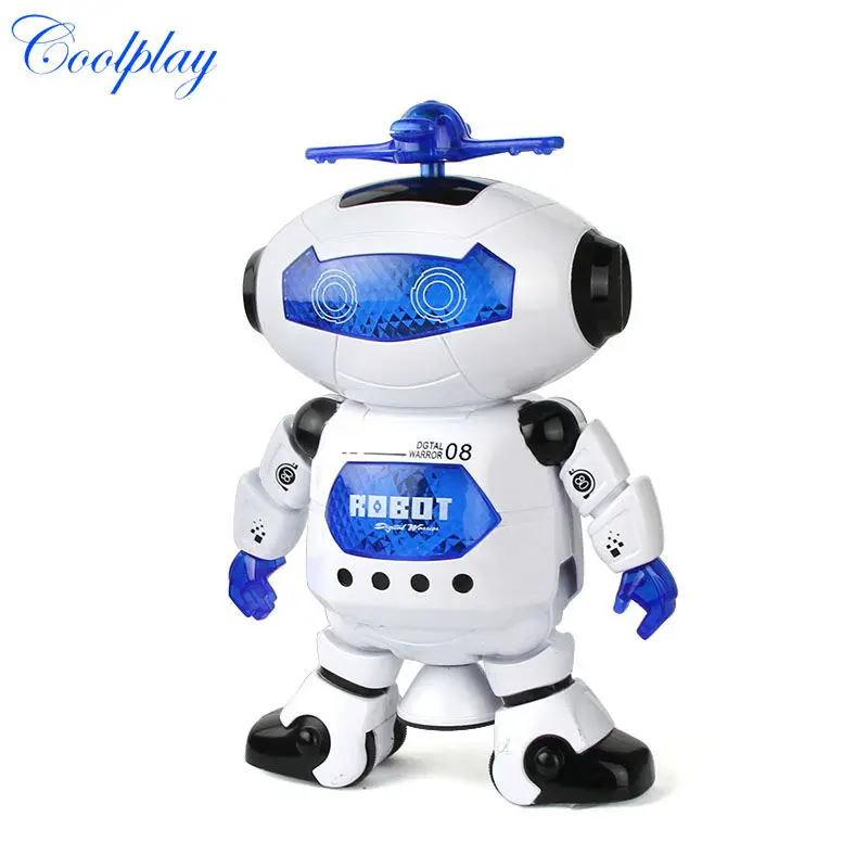 Elektronischer Roboter singen Tanzen gehen leichte Musik Spielzeug Kid Spielzeug 