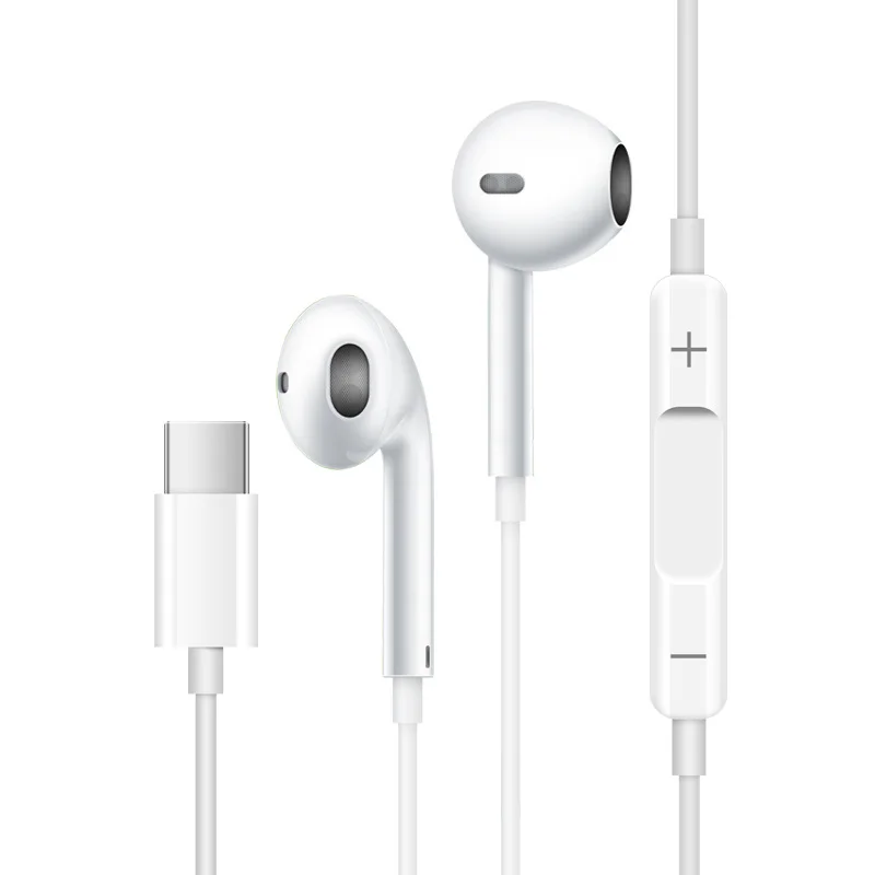 

TYPE-C remote control mobile phone earphone for oppo vivo Huawei Xiaomi cable control with wheat earbuds