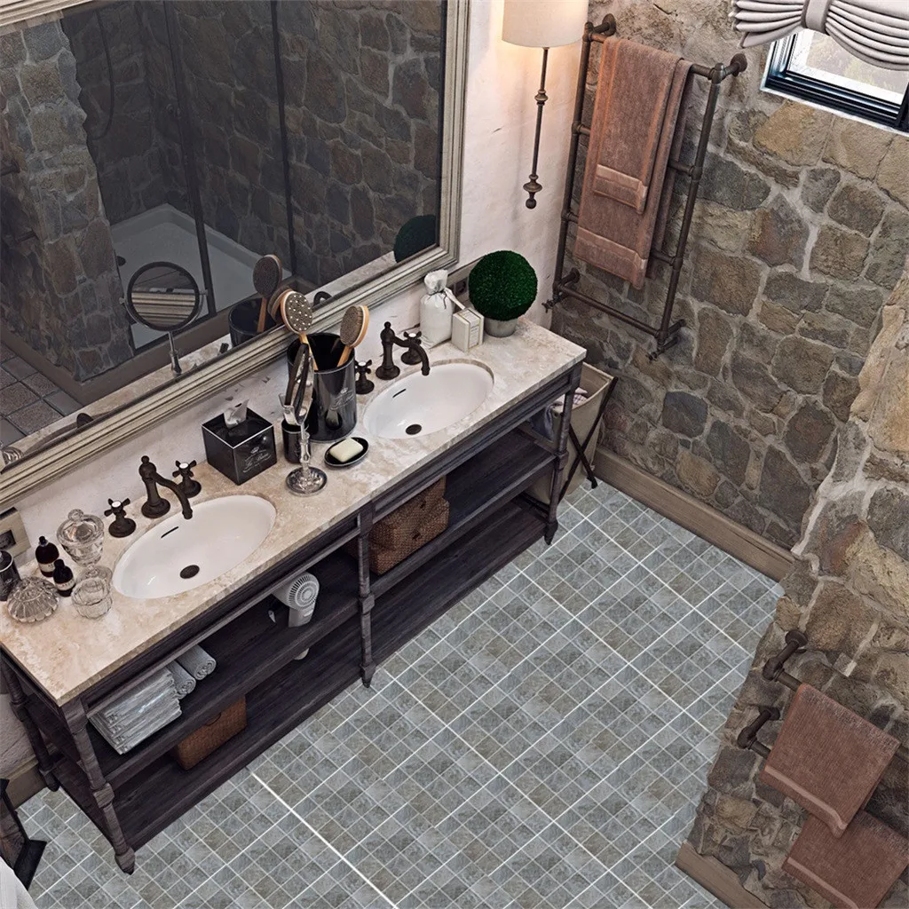 

Best Selling 2019 Products DIY 3D Mosaic Self Adhesive Wall Tile Sticker Vinyl Home Kitchen Decoration #30