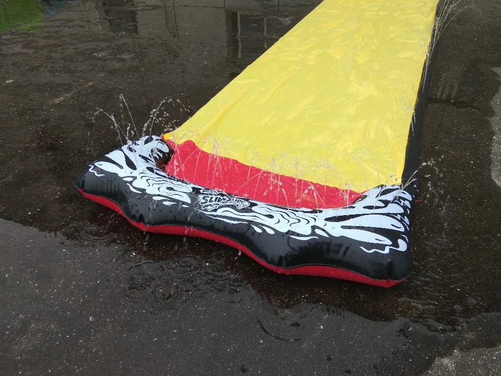 4,8 м гигантские надувные водные горки для серфинга для детей, летние игрушки для игр в бассейне