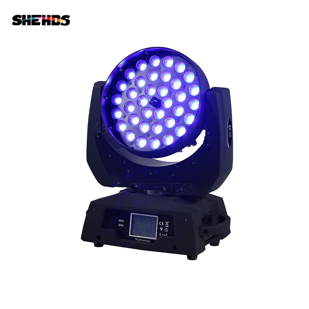  LED 36x18W RGBWA+UV Zoom Moving Head 6in1 Led Wash DMX512 Factory Directly Sale Dj Disco Stage Ligh - 32857728630