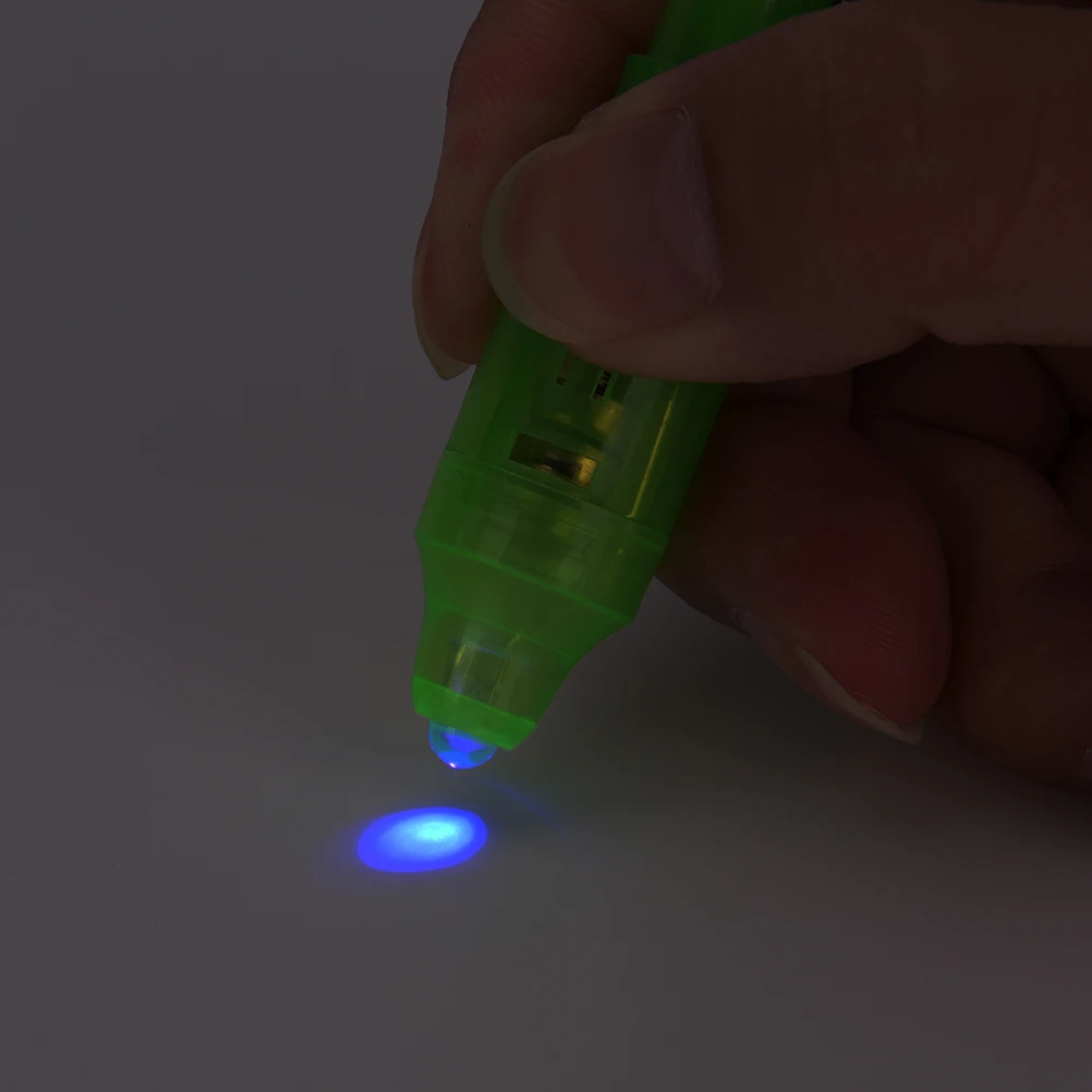 Школьные офисные Рисование Волшебные хайлайтеры 2 в 1 ультрафиолетовый свет комбо креативные канцелярские ручка с невидимыми чернилами хайлайтер