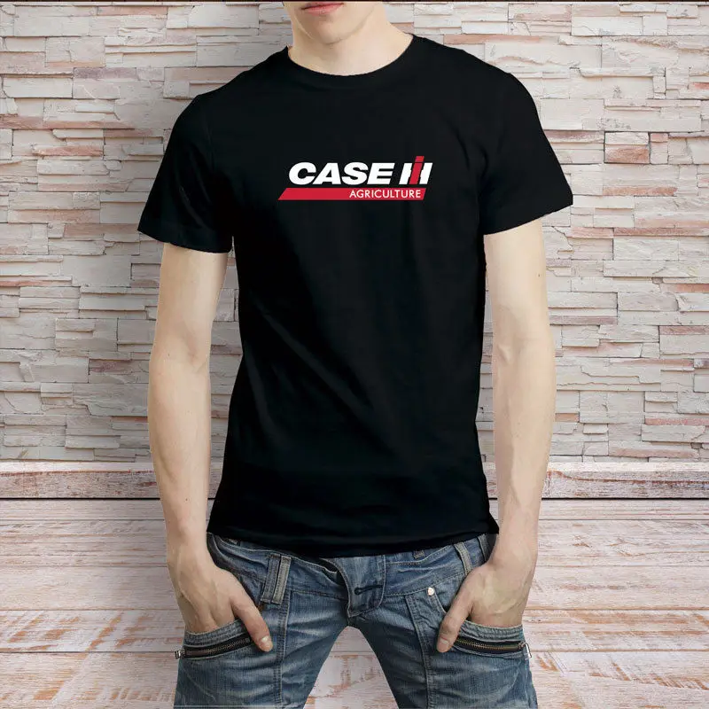 Case IH Tractor Agriculture Logo T Shirt Men's Teein TShirts from Men