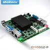 Материнская плата QOTOM Mini ITX с процессором celeron j1900, встроенный, четырехъядерный, 2 ГГц, до 2,42 ГГц, материнская плата с двумя lan, постоянный ток 12 ... ► Фото 1/6