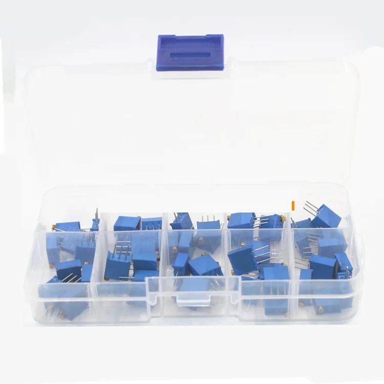 3296W Multi turn trimmer potentiometer 3296 Variable Resistor Kits With Box 329| |