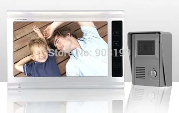 

XinSiLu New Arrival 9 inch TFT-LCD video door phone 700TVLine Smart home security system automatic vdieo door bell,Taking photo