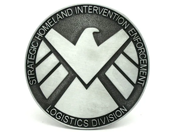 

Marvel Comics AGENTS OF SHIELD Pewter Finish Metal BELT BUCKLE