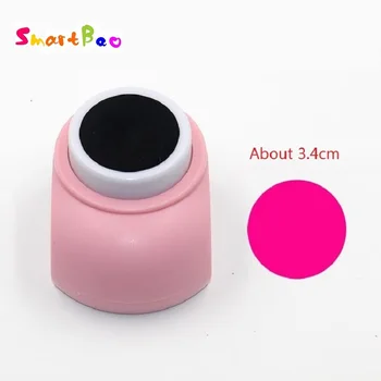 

3.4cm Circle Scrapbooing Punch knurling tools circle scrapbooking punches diy paper cutting handmade scrapbook puncher