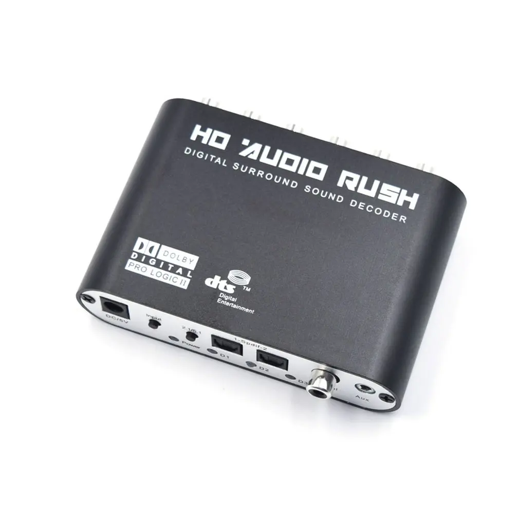 

Audio 5.1 Decoder AC3 DTS Dolby Surround Sound Amplifier Converter HD51-R