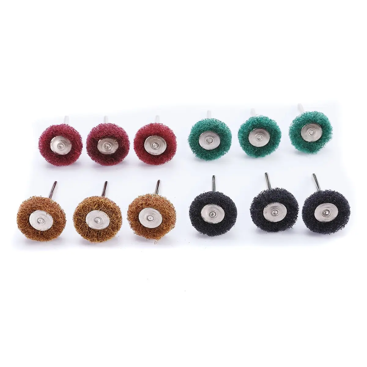 Buy 12pcs/lot Scouring Pad Polishing Wheel Metal