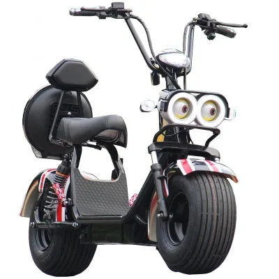 

Electric scooter motorcycle 1000W power saving r with Bluetooth music LED headlight trunk can be customized color endurance 50KM